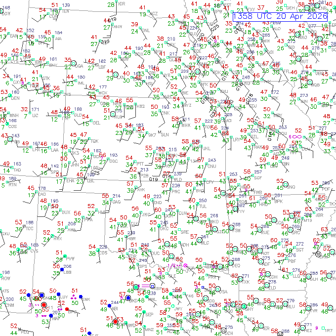 ict METAR plot