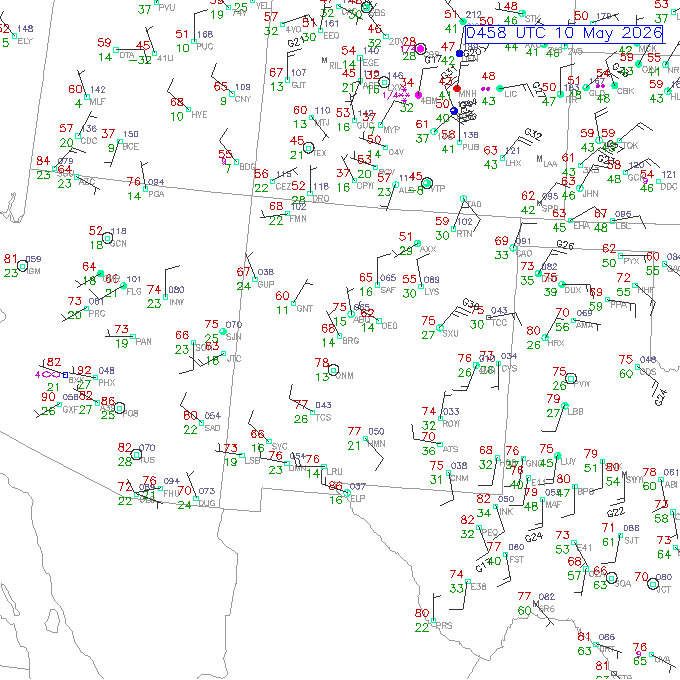 abq METAR plot