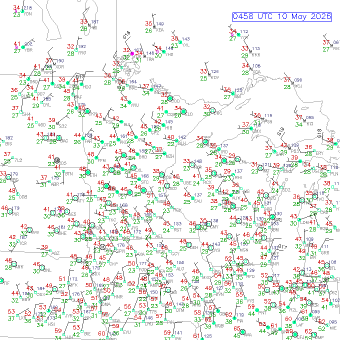 dlh METAR plot