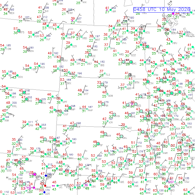 pir METAR plot