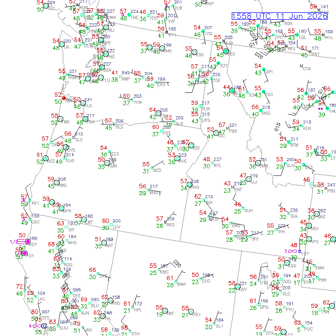 lws METAR plot