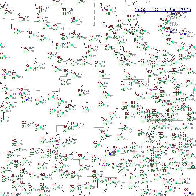 pir METAR plot