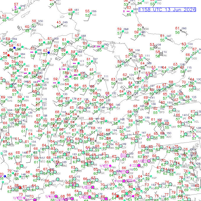 dtw METAR plot