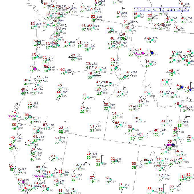 lws METAR plot