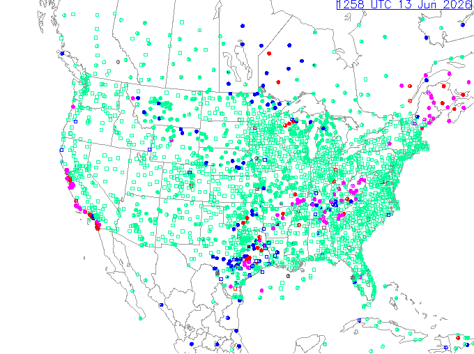ina METAR plot