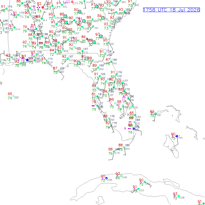 tpa METAR plot