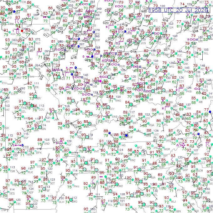 evv METAR plot