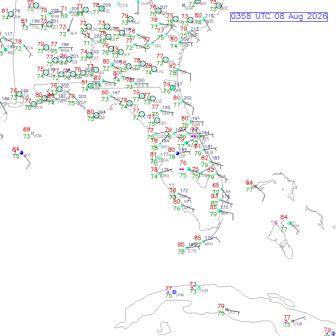 tpa METAR plot