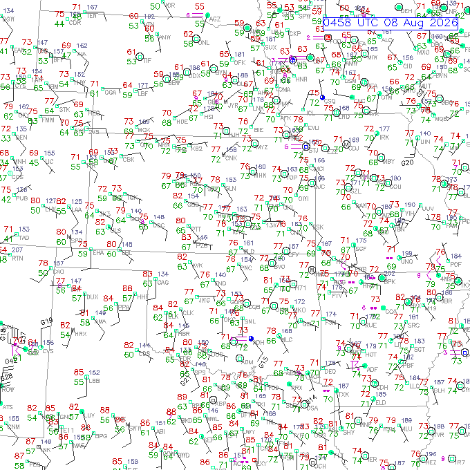 ict METAR plot