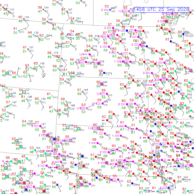 pir METAR plot