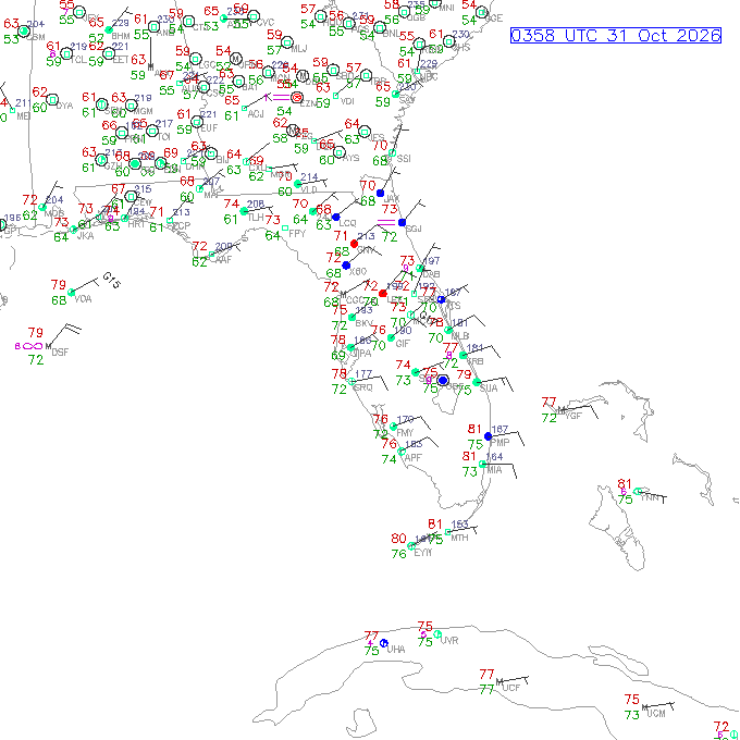 tpa METAR plot
